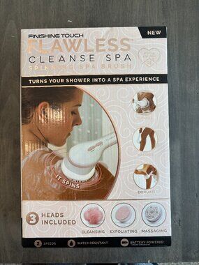 Flawless Cleanse Spa (loofa, cleansing, massage & pumice stone) Cordless NEW